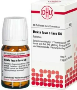 DHU Hekla lava e lava D6 80 Tabletten