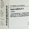 Dhu Hepar Sulfuris D4 80 Tabletten
