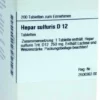 Dhu Hepar Sulfuris D12 200 Tabletten