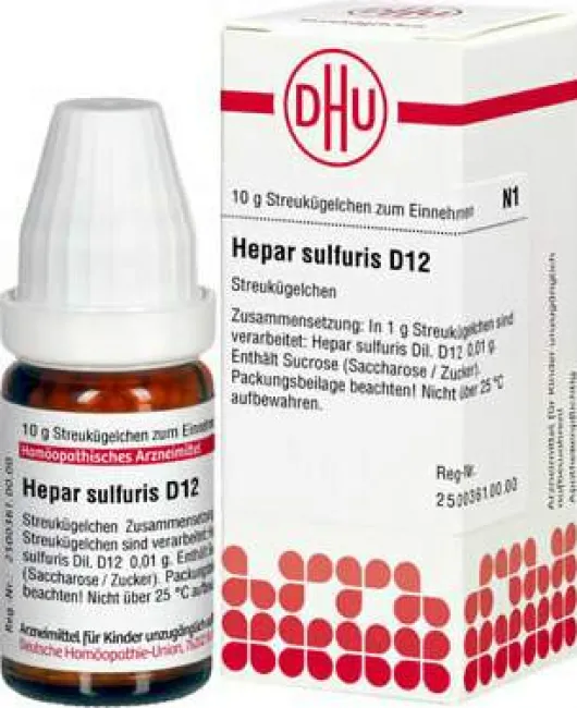 Dhu Hepar Sulfuris D12 80 Tabletten