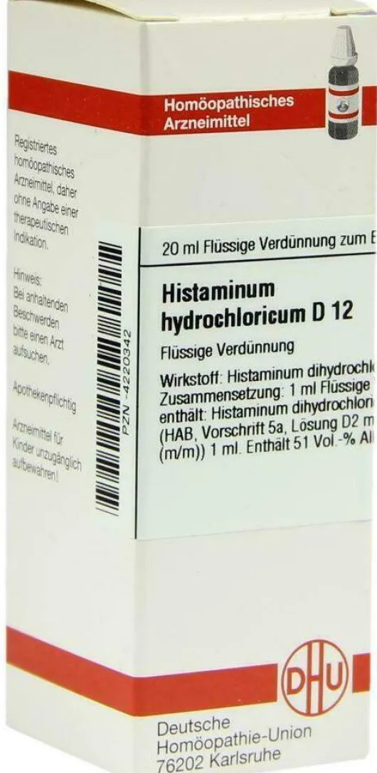 Dhu Histaminum Hydrochloricum D12 Dilution