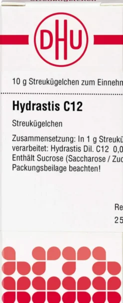 Dhu Hydrastis C12 Globuli 10 G