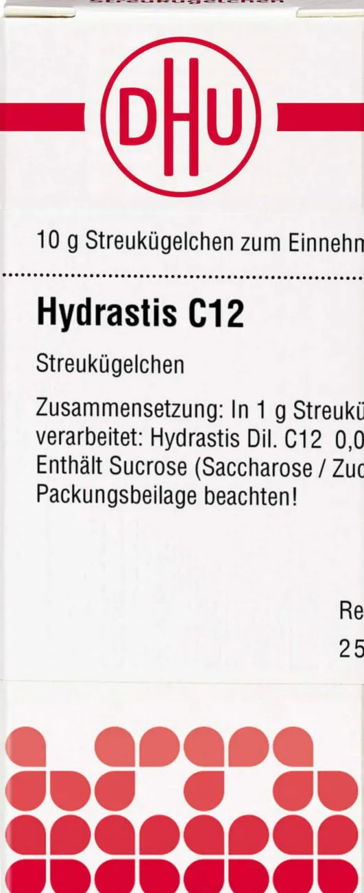 Dhu Hydrastis C12 Globuli 10 G