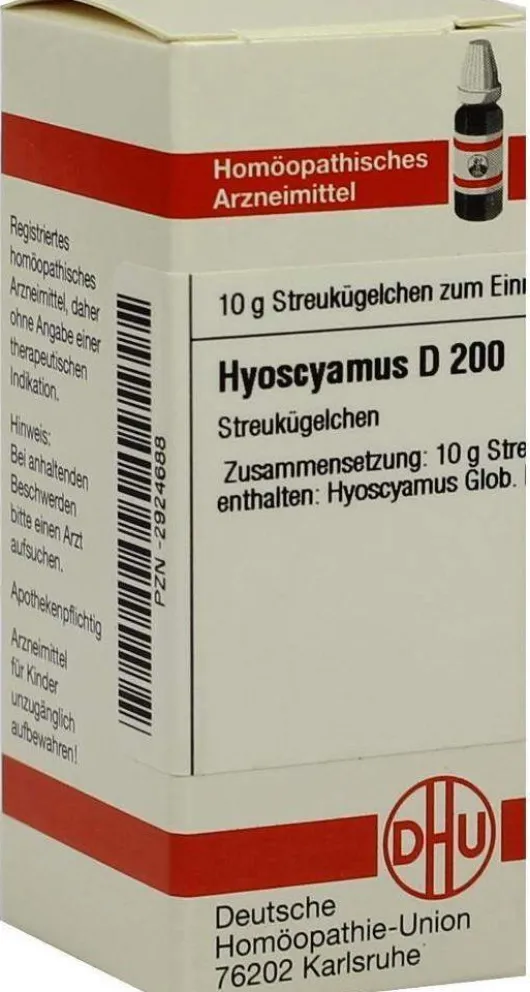 Dhu Hyoscyamus D200 Globuli