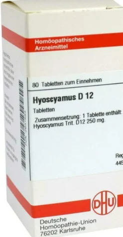 Dhu Hyoscyamus D12 Tabletten