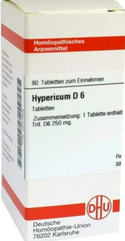 Dhu Hypericum D6 80 Tabletten