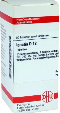 Dhu Ignatia D12 80 Tabletten