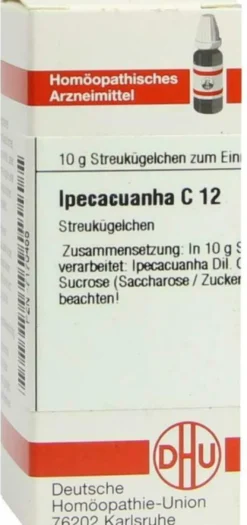 Dhu Ipecacuanha C12 Globuli