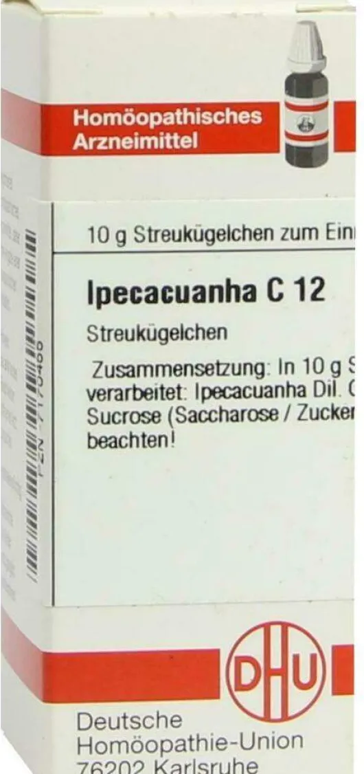 Dhu Ipecacuanha C12 Globuli