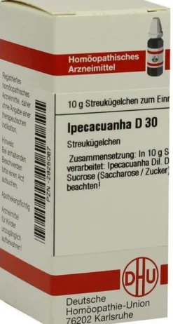 Dhu Ipecacuanha D30 10 G Globuli