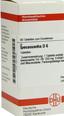 Dhu Ipecacuanha D6 80 Tabletten