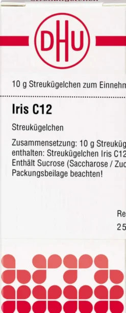 Dhu Iris C12 Globuli 10 G