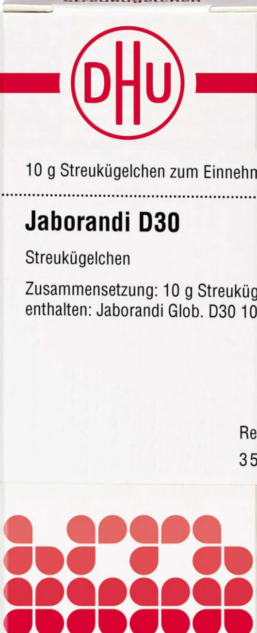 Dhu Jaborandi D30 Globuli 10 G