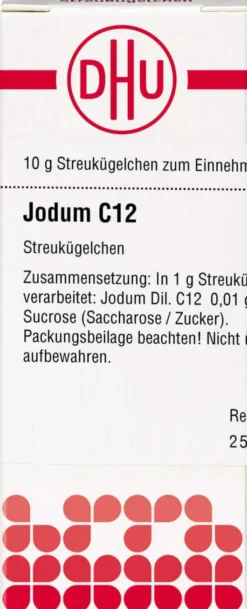 Dhu Jodum C12 Globuli 10 G