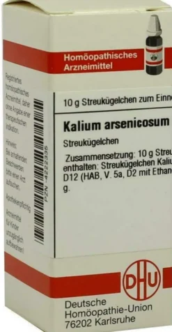 Dhu Kalium Arsenicosum D12 Globuli