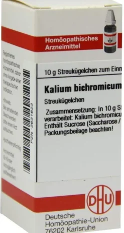 Dhu Kalium Bichromicum C200 Globuli