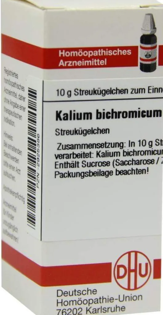 Dhu Kalium Bichromicum D30 10 G Globuli