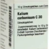 Dhu Kalium Carbonicum C30 10 G Globuli
