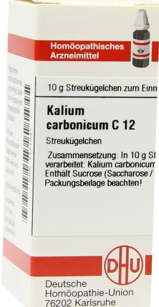 Dhu Kalium Carbonicum C12 Globuli