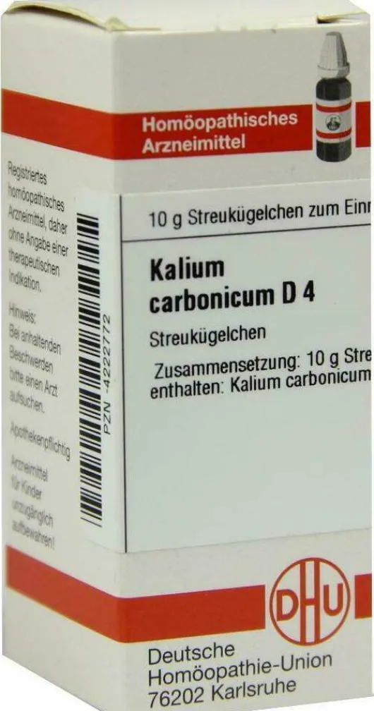 Dhu Kalium Carbonicum D4 Globuli