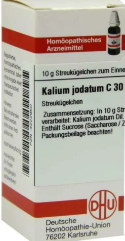 Dhu Kalium Jodatum C30 10 G Globuli