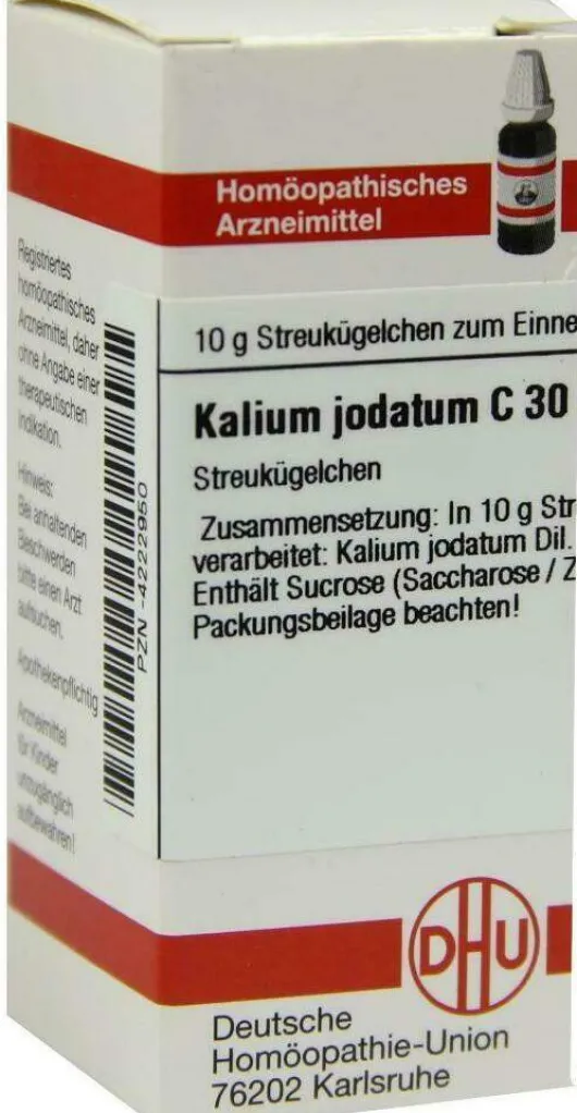 Dhu Kalium Jodatum C30 10 G Globuli