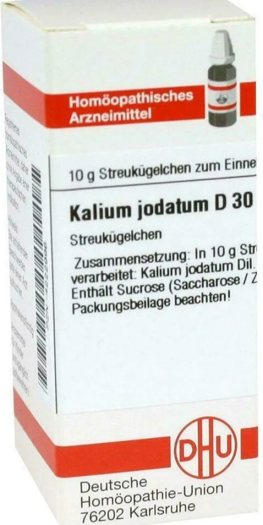 Dhu Kalium Jodatum D30 Globuli