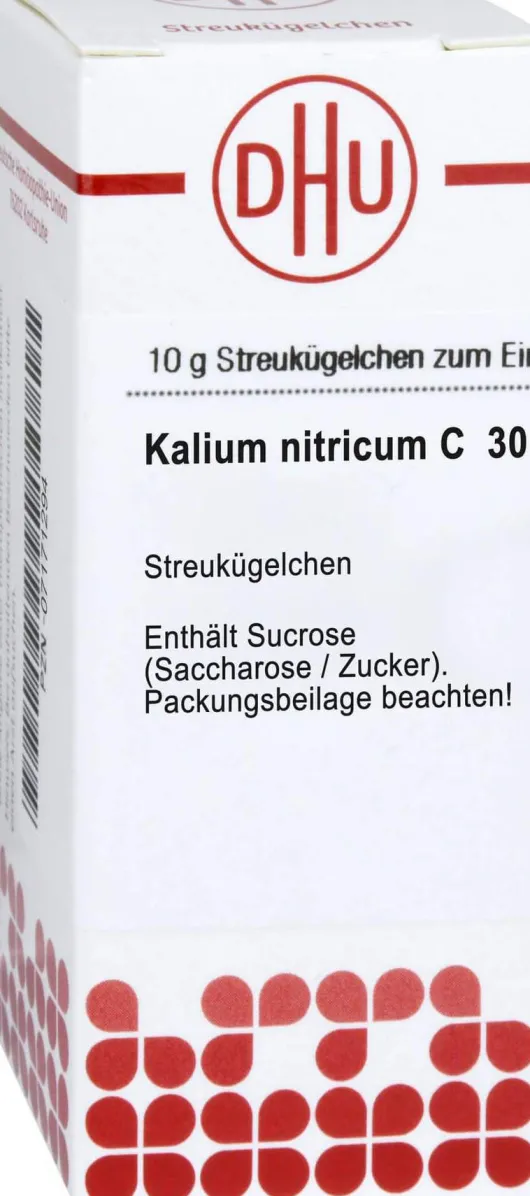 Dhu Kalium Nitricum C30 10 G Globuli