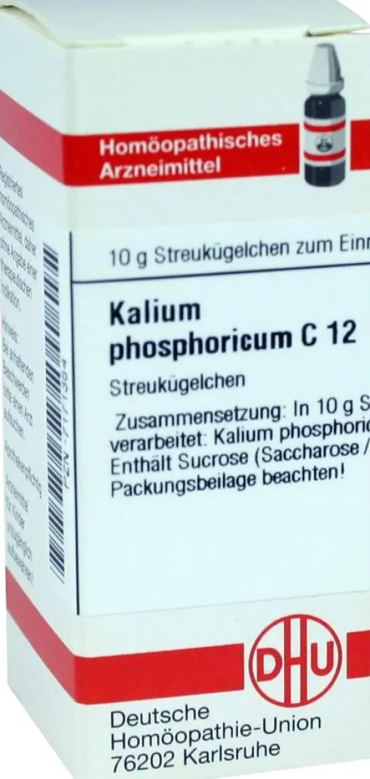 Dhu Kalium Phosphoricum C12 Globuli