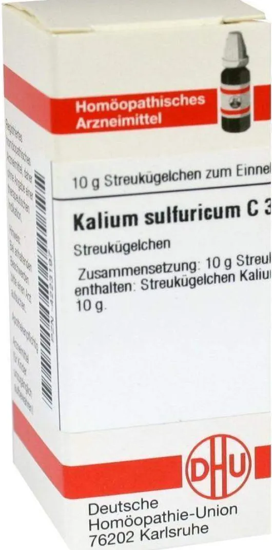Dhu Kalium Sulfuricum C30 Globuli