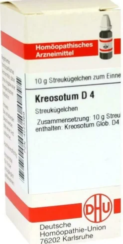 Dhu Kreosotum D4 Globuli