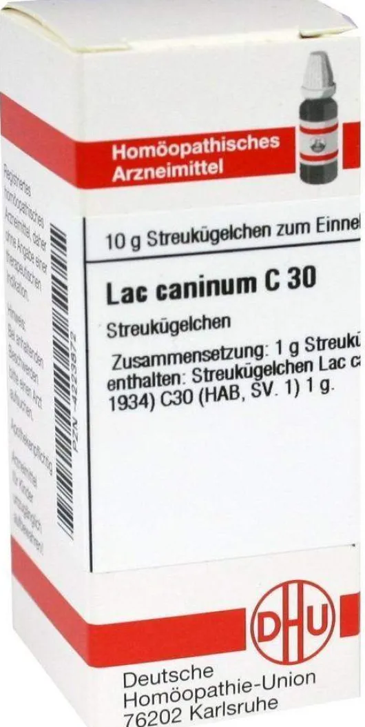 Dhu Lac Caninum C30 10 G Globuli