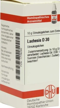 Dhu Lachesis D30 10 G Globuli