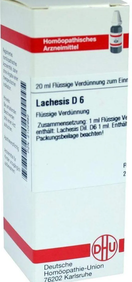 Dhu Lachesis D6 20 ml Dilution