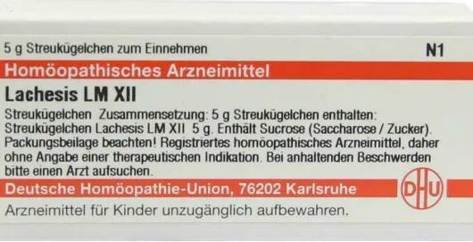 Dhu Lachesis Lm Xii Globuli 5 G