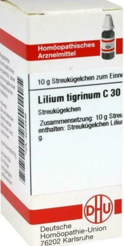 Dhu Lilium Tigrinum C30 Globuli 10 G