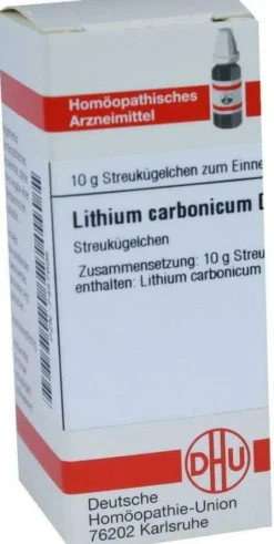Dhu Lithium Carbonicum D12 10 G Globuli