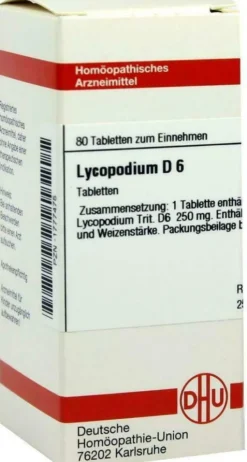 Dhu Lycopodium D6 80 Tabletten
