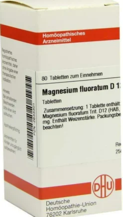 Dhu Magnesium Fluoratum D12 Tabletten 80 Tabletten