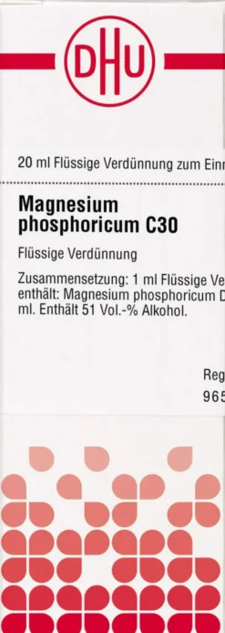 Dhu Magnesium Phosphoricum C30 20 ml Dilution