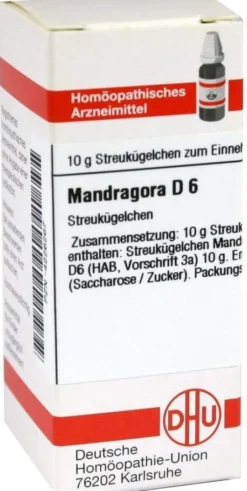 Dhu Mandragora D6 10 G Globuli