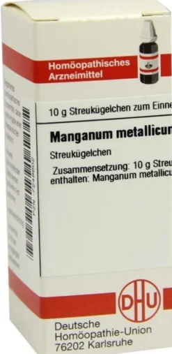 Dhu Manganum Metallicum D12 Globuli