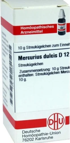 Dhu Mercurius Dulcis D12 Globuli