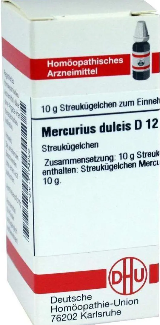 Dhu Mercurius Dulcis D12 Globuli