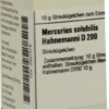 Dhu Mercurius Solubilis Hahnemanni D200 Globuli