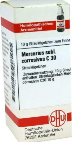 Dhu Mercurius Subl. Corrosivus C30 Globuli