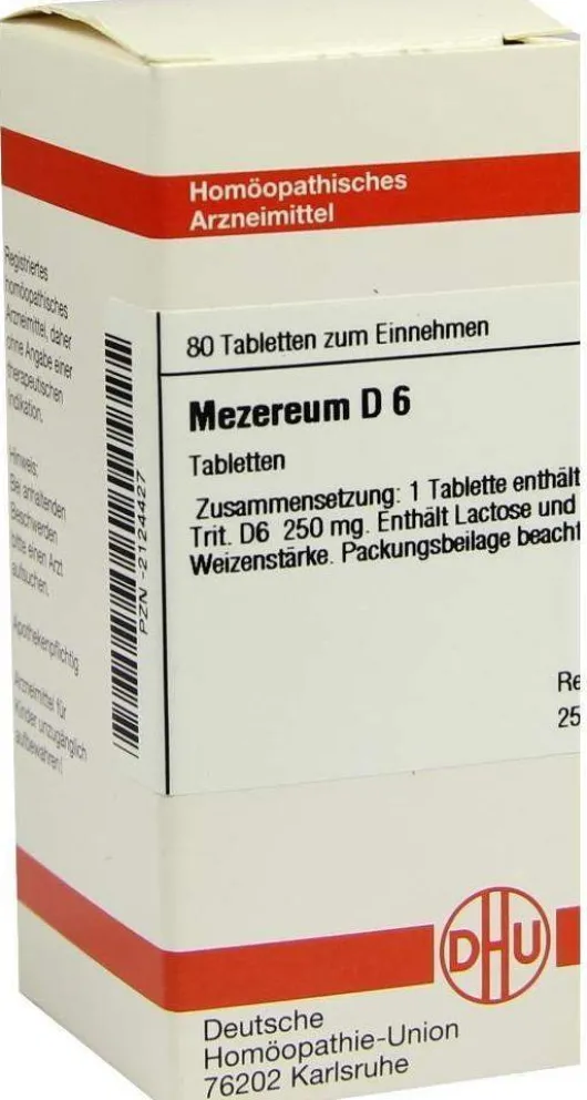 Dhu Mezereum D6 80 Tabletten