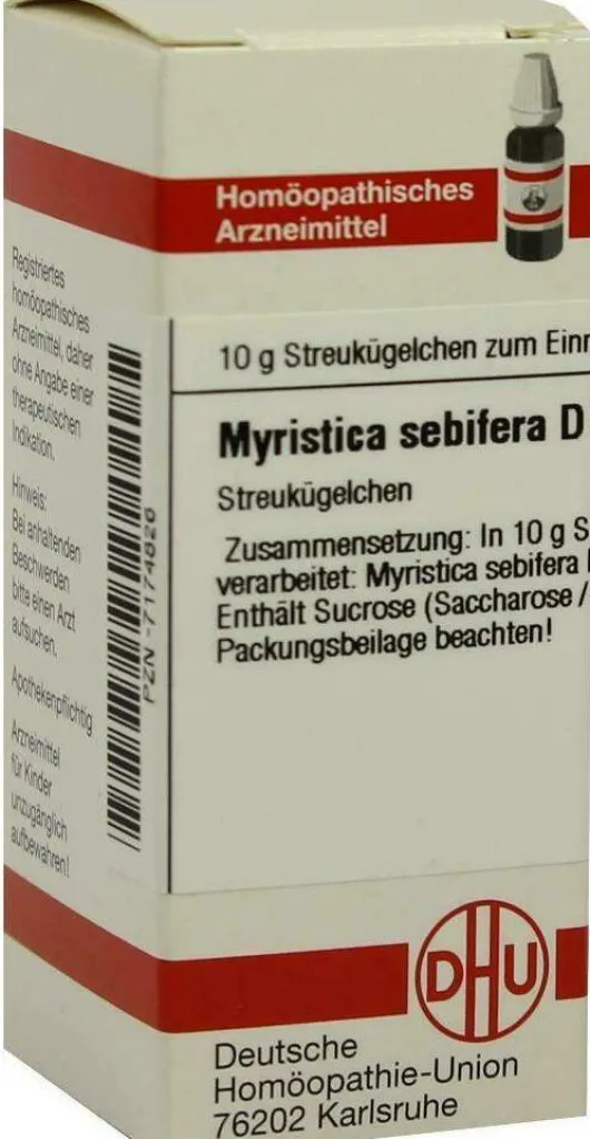 Dhu Myristica Sebifera D12 Globuli 10 G