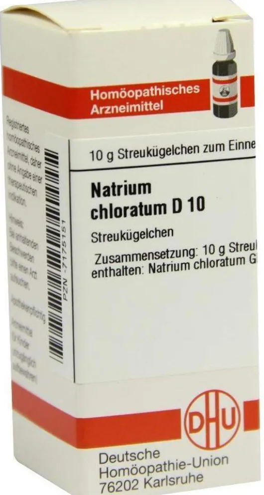 Dhu Natrium Chloratum D10 Globuli