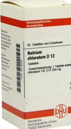 Dhu Natrium Chloratum D12 80 Tabletten